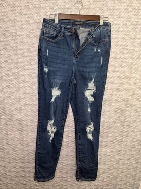 Judy Women's Blue Jeans Boyfriend Fit 9/29